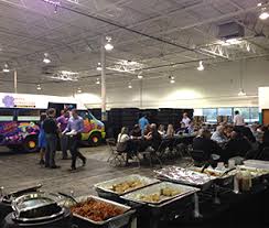 catering setup indoors